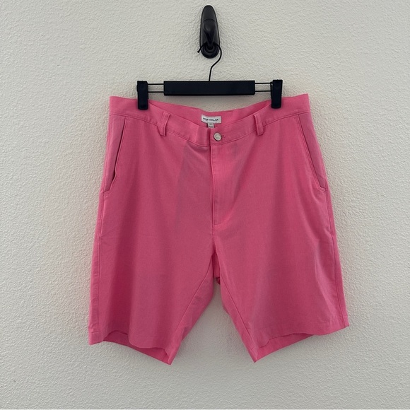 Peter Millar Other - Peter Millar Shackleford Performance Hybrid shorts Hula Pink 36 Golf Resort